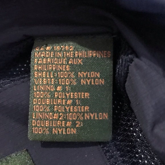 Timberland Rain Jacket Windbreaker Size L - Picture 3 of 3